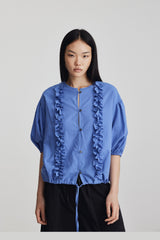 Freida Top Ruffle Iris SS26