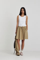 Machac Skirt Light Taupe SS26