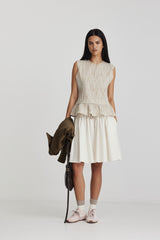 Machac Skirt Ivory SS26