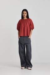 Tomas Top Berry Red SS26