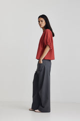 Tomas Top Berry Red SS26
