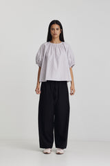 Tomas Top Purple Stripe SS26